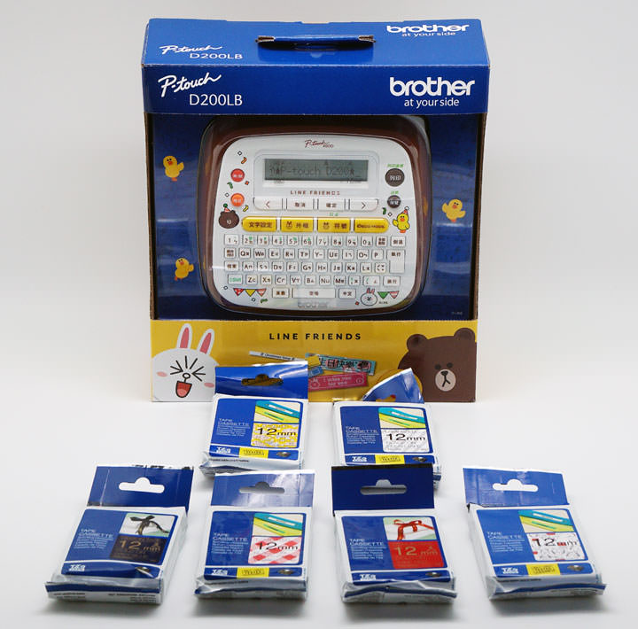 [Unbox] 不只可愛無敵，更讓生活有條有理：Brother台灣限量版「LINE FRIENDS 歡樂派對創意自黏標籤機」開箱實測！ - 阿祥的網路筆記本