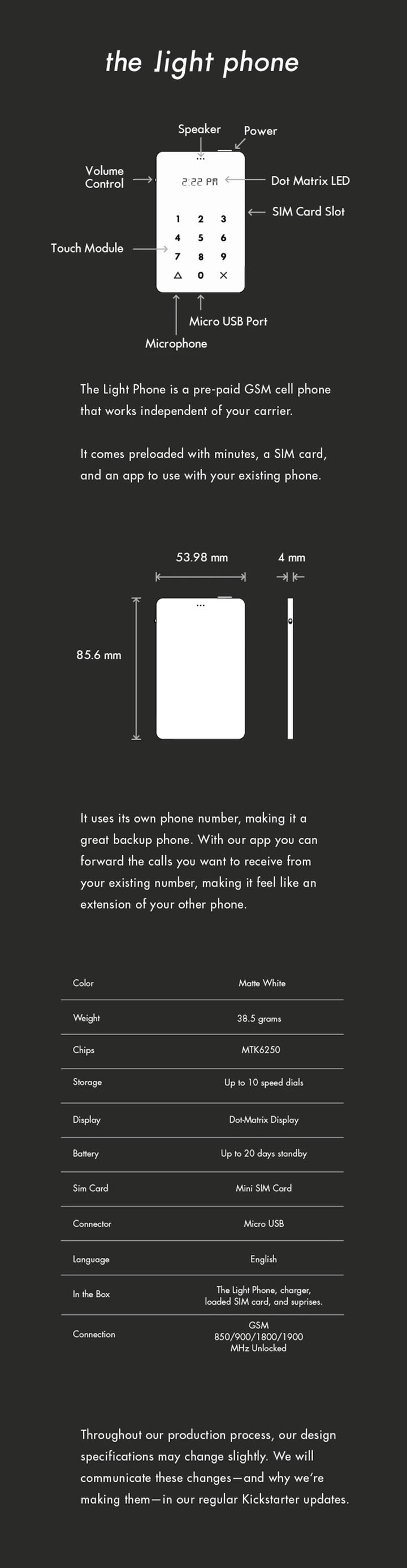 [Mobile] 想來一支嗎？返樸歸真，幫你戒除智慧型手機成癮症的「The Light Phone」！ - 阿祥的網路筆記本