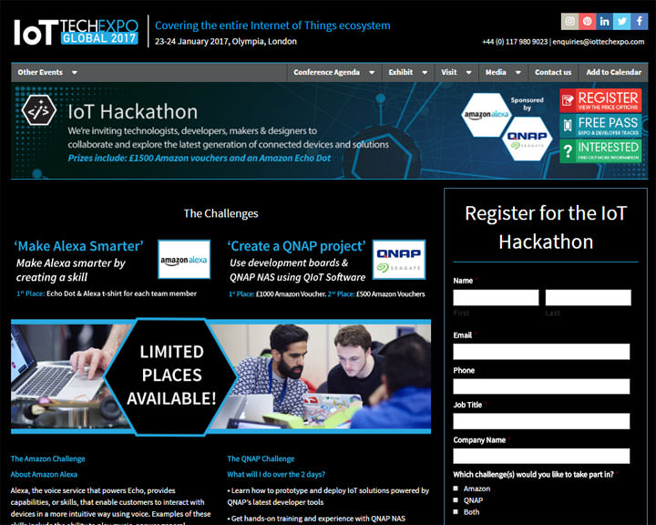 [Event] 物聯網技術年度盛事：IoT Tech Expo即將於1/23至1/24於英國倫敦展開！ - 阿祥的網路筆記本