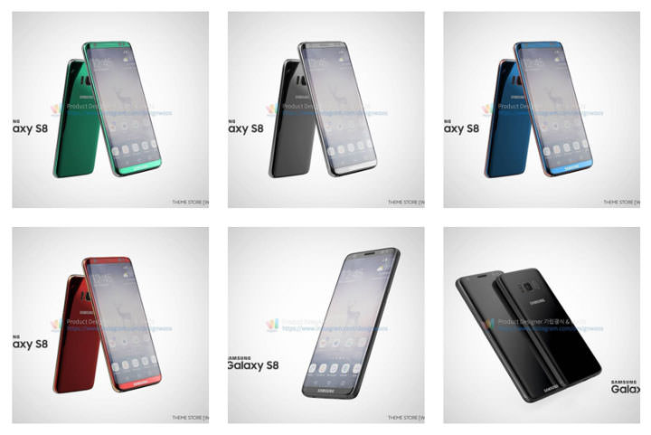 [Mobile] Galaxy S8 設計渲染組圖曝光！各個角度都被看光光啦！ - 阿祥的網路筆記本