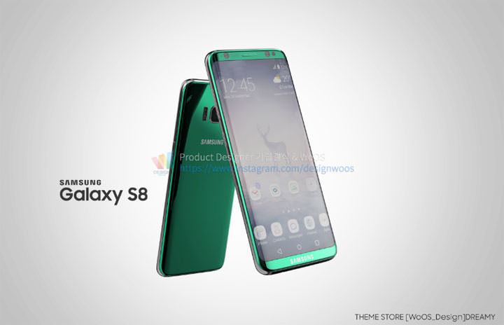 [Mobile] Galaxy S8 設計渲染組圖曝光！各個角度都被看光光啦！ - 阿祥的網路筆記本