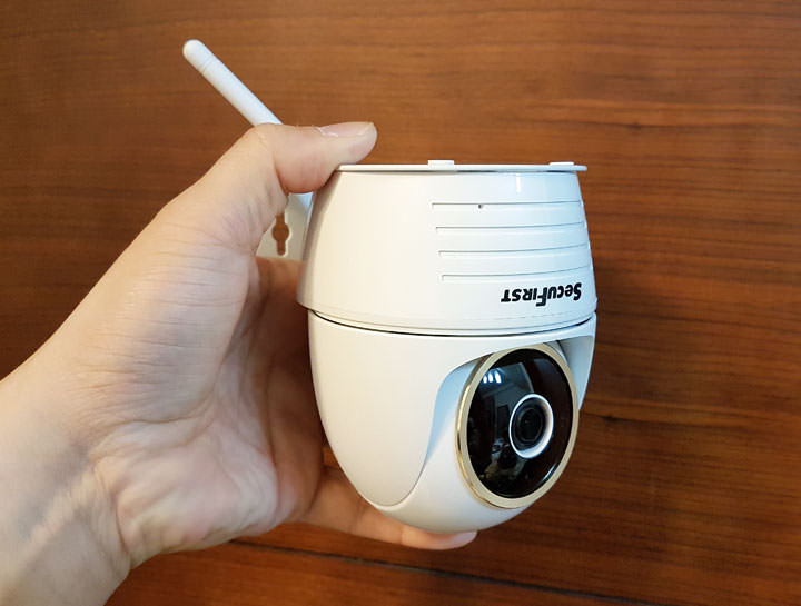 [Unbox] 是無線網路攝影機，更是智慧安全管家：SecuFirst WP-G02S旋轉FHD無線網路攝影機！ - 阿祥的網路筆記本