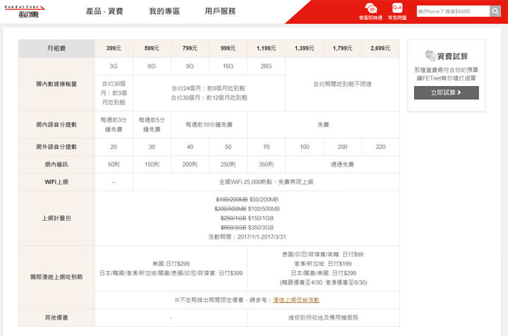[Mobile] 追劇族省荷包必推！手機上網吃到飽免千元月租！遠傳網路門市單門號方案4.5G飆速每月只要 599元！ - 阿祥的網路筆記本