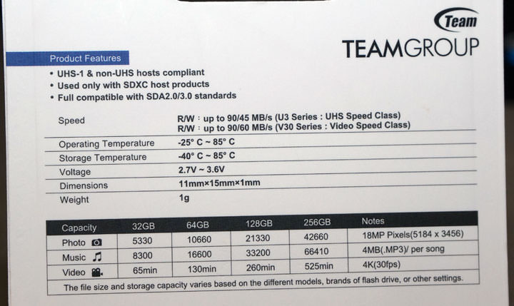 [Unbox] 為4K運動錄影而生！十銓科技「Go Card」記憶卡開箱與效能實測分享！ - 阿祥的網路筆記本