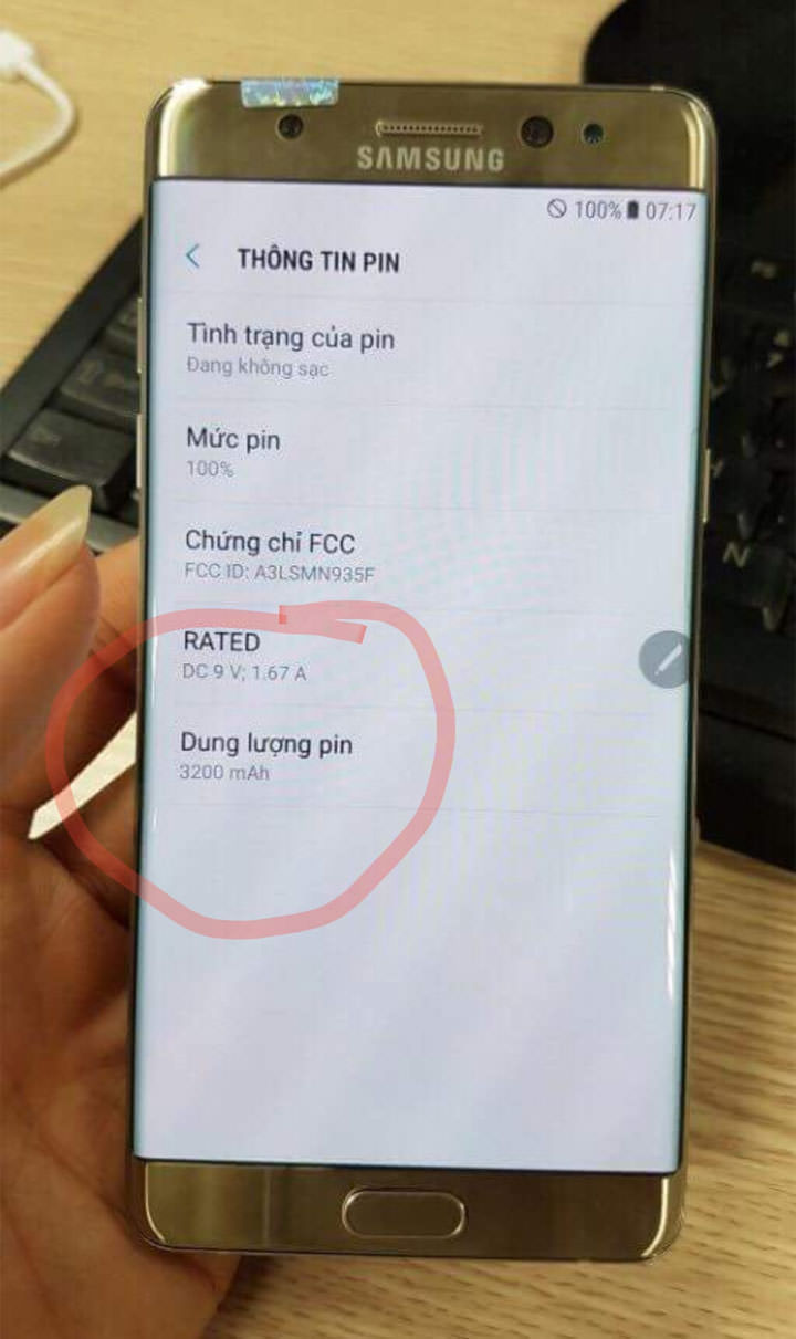 [Mobile] 越南流出翻新版Galaxy Note7 實機照片，電池降至 3200mAh，是否公開銷售仍未知！ - 阿祥的網路筆記本