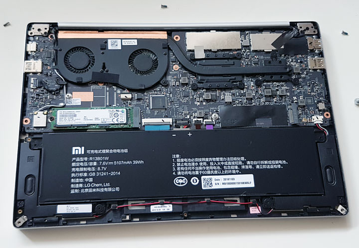 [DIY] 小米筆記本Air 13 擴充SSD自己來也超簡單！完整說明與影音解析一看就懂！ - 阿祥的網路筆記本