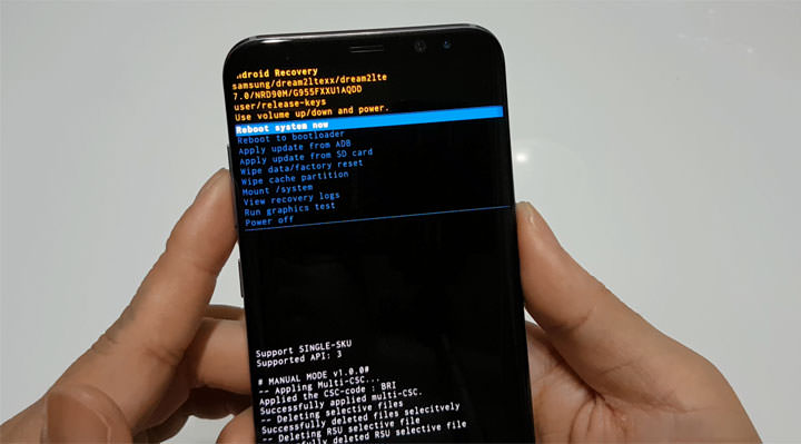 [S8豆知識] 少了實體Home鍵，Galaxy S8 | S8+ 如何啟動 Android System Recovery 模式？ - 阿祥的網路筆記本