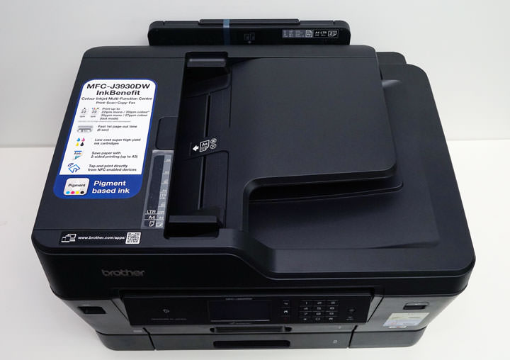 [Unbox] 同級最速、單張列印成本超低！辦公室中最全方位的多功能彩色噴墨複合機「Brother MFC-J3930DW」開箱與深度評測！ - 阿祥的網路筆記本