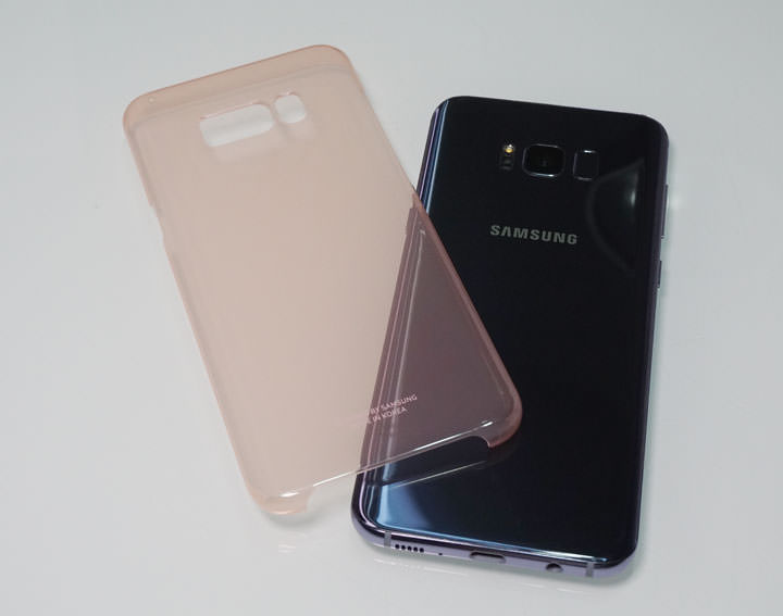 [Unbox] 純開箱！Samsung Galaxy S8+ 原廠薄型透明背蓋簡單外觀與使用心得分享！ - 阿祥的網路筆記本