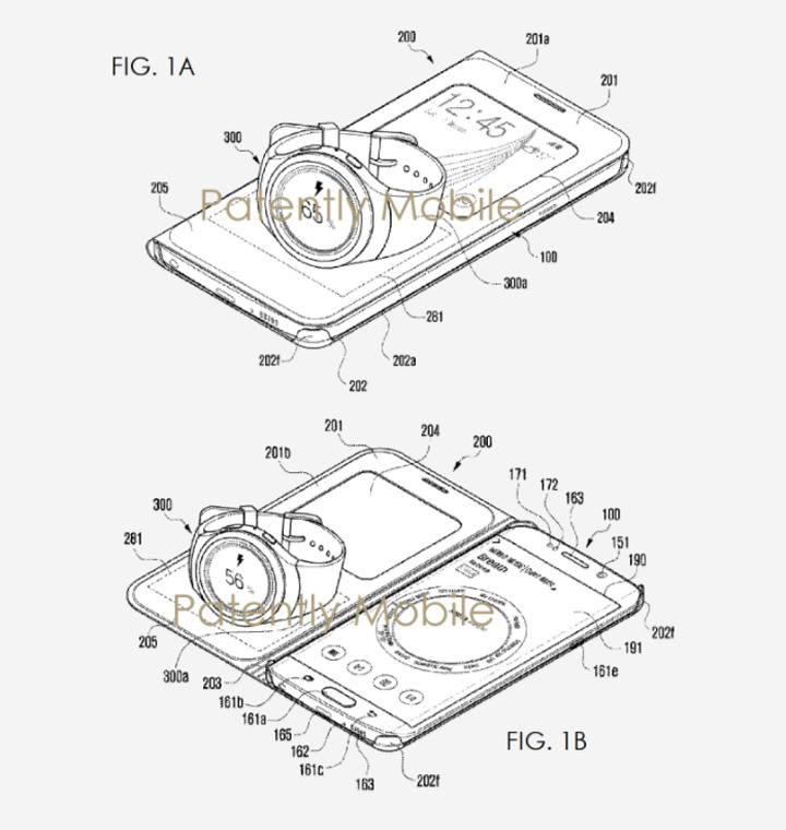 [Mobile] 三星無線充電新專利：智慧型手錶可以放在手機外殼無線充電了！ - 阿祥的網路筆記本