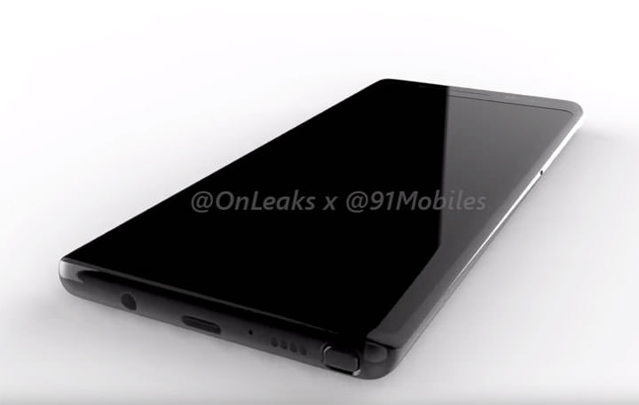 [Mobile] Galaxy Note8再度流出外觀3D渲染圖…長這樣你會喜歡嗎？ - 阿祥的網路筆記本