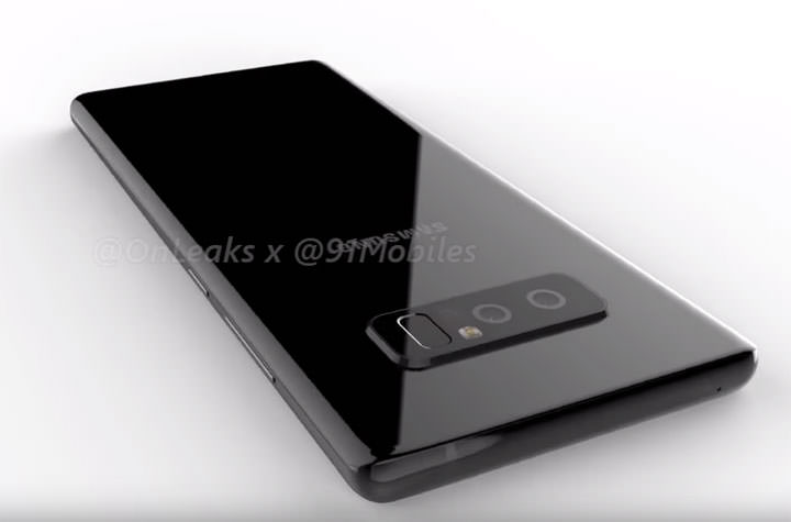 [Mobile] Galaxy Note8再度流出外觀3D渲染圖…長這樣你會喜歡嗎？ - 阿祥的網路筆記本