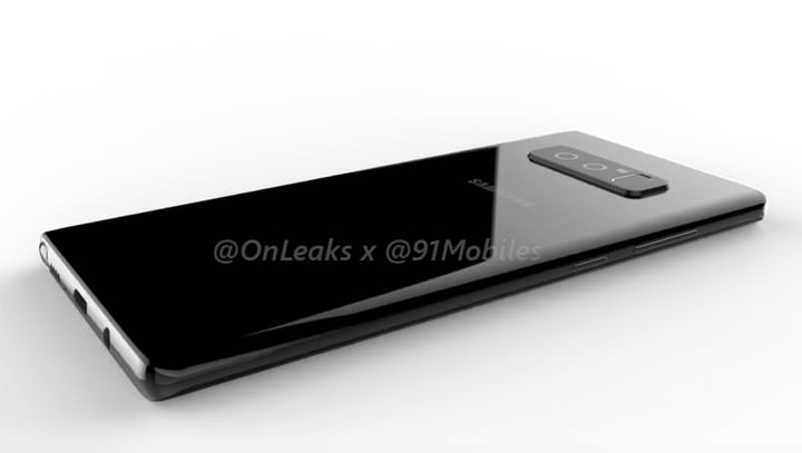 [Mobile] Galaxy Note8再度流出外觀3D渲染圖…長這樣你會喜歡嗎？ - 阿祥的網路筆記本