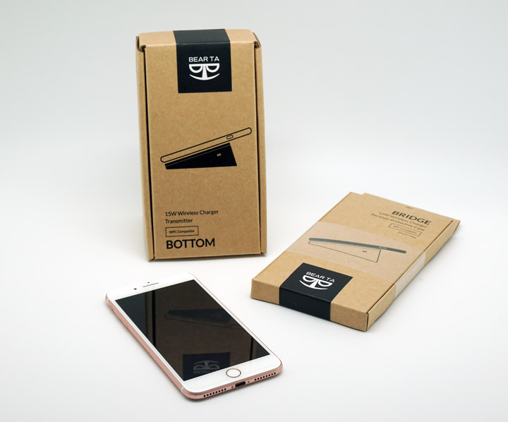 [Unbox] 不只讓iPhone增加無線充電能力，而且充電速度更快人一步：BEAR TA 無線充電組合 for iPhone7 Plus開箱分享！ - 阿祥的網路筆記本