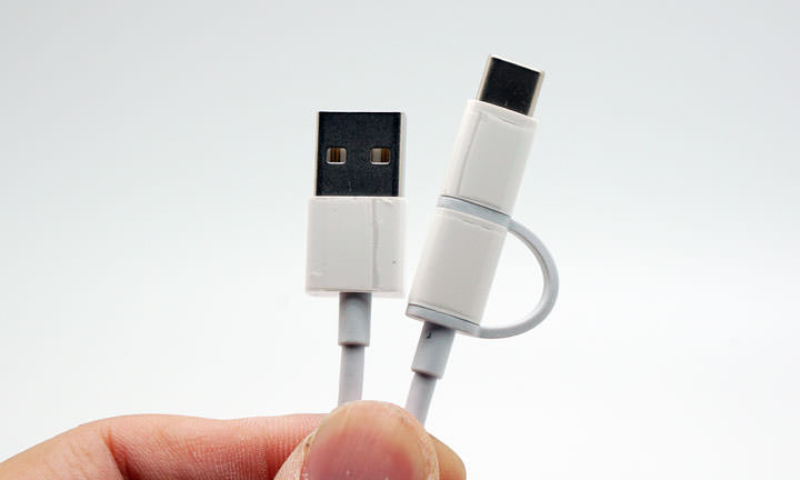 [Unbox] USB Type-C 與 microUSB 兼備！小米二合一傳輸線開箱！ - 阿祥的網路筆記本