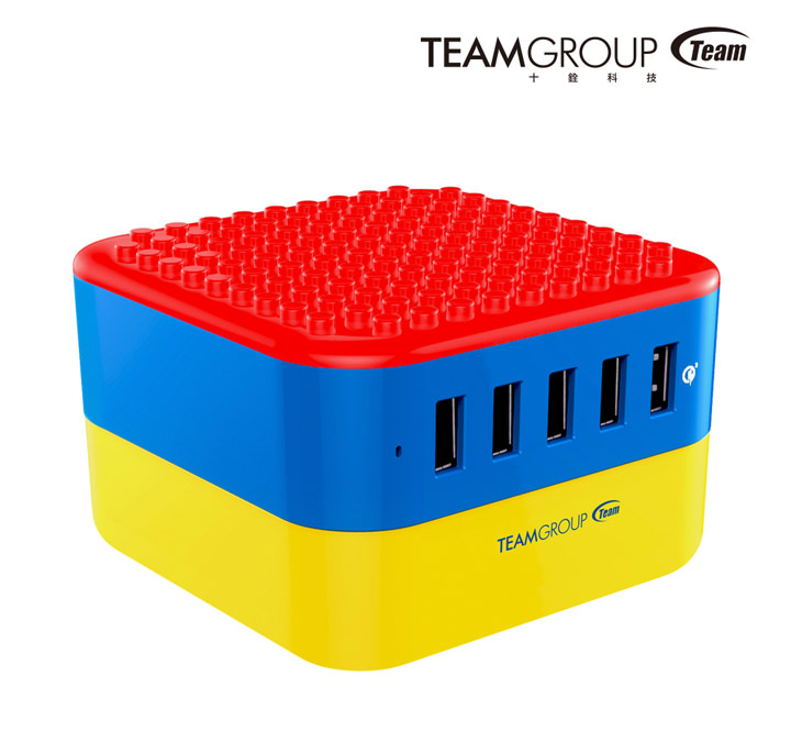 [Charger] 相容樂高DIY打造個人風格！十銓科技推出「方塊充 WD02」可支援QC 3.0、支援同時5台裝置充電！ - 阿祥的網路筆記本