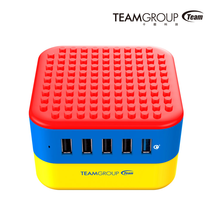 [Charger] 相容樂高DIY打造個人風格！十銓科技推出「方塊充 WD02」可支援QC 3.0、支援同時5台裝置充電！ - 阿祥的網路筆記本