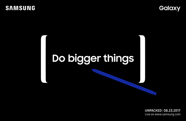 [Mobile] 三星官方公佈Samsung Galaxy Unpacked 2017時間，預料Galaxy Note8將於8月23日發表！ - 阿祥的網路筆記本