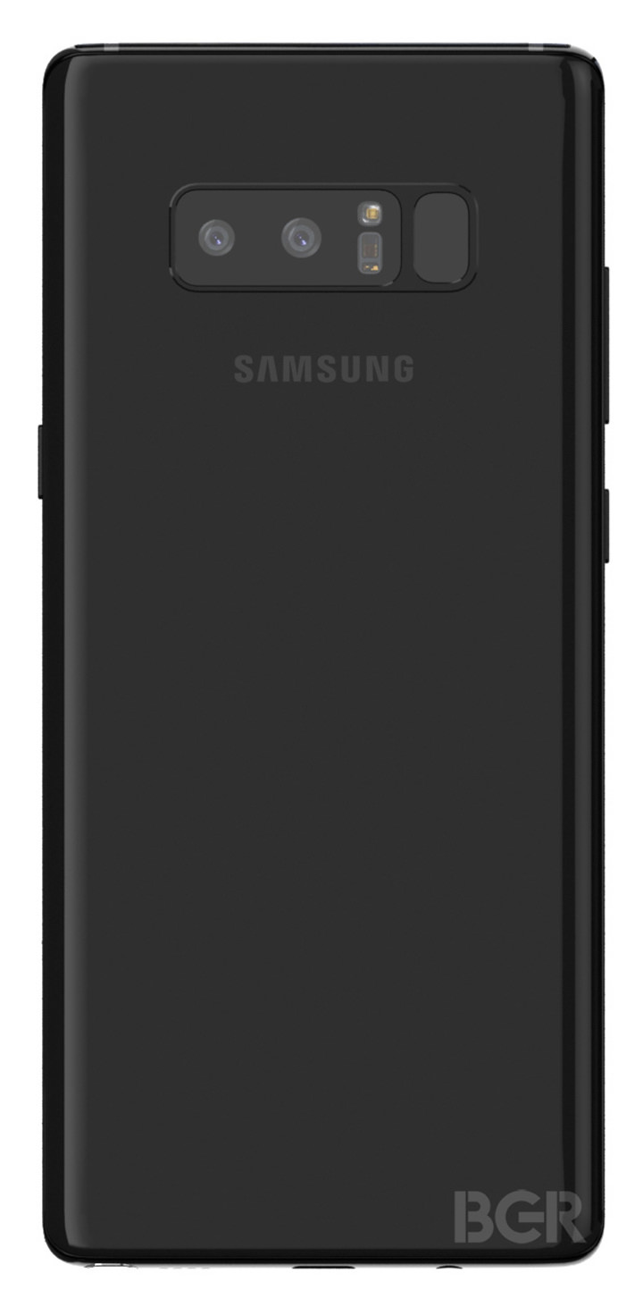 [Mobile] Galaxy Note8 再爆清晰外觀渲染圖，時尚輕薄的外型風格應該可以讓人滿意！ - 阿祥的網路筆記本