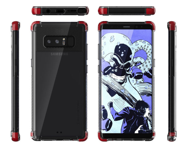 [Mobile] Galaxy Note8 再爆清晰外觀渲染圖，時尚輕薄的外型風格應該可以讓人滿意！ - 阿祥的網路筆記本