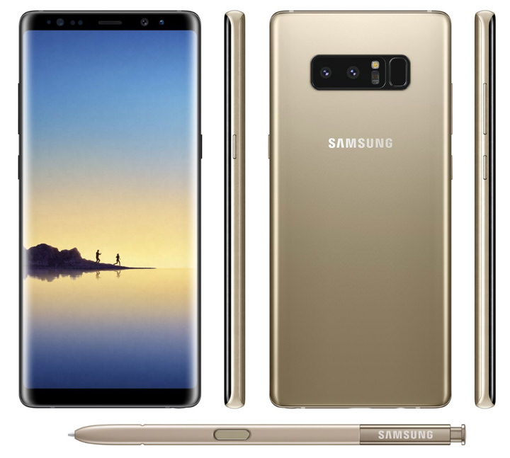 [Mobile] 爆料大神evleaks出手了…可信度蠻高的Galaxy Note8 外觀渲染圖來了！ - 阿祥的網路筆記本