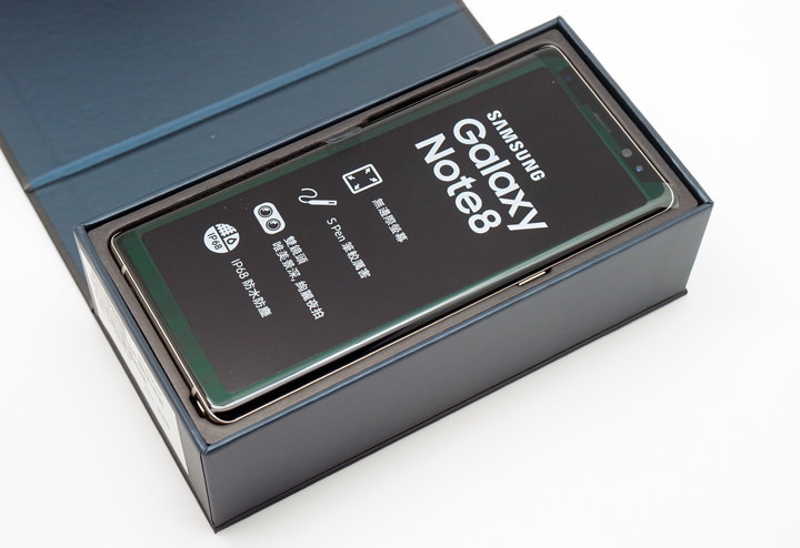 [Unbox] 台灣上市版 Samsung Galaxy Note8 星燦金款純開箱分享！ - 阿祥的網路筆記本