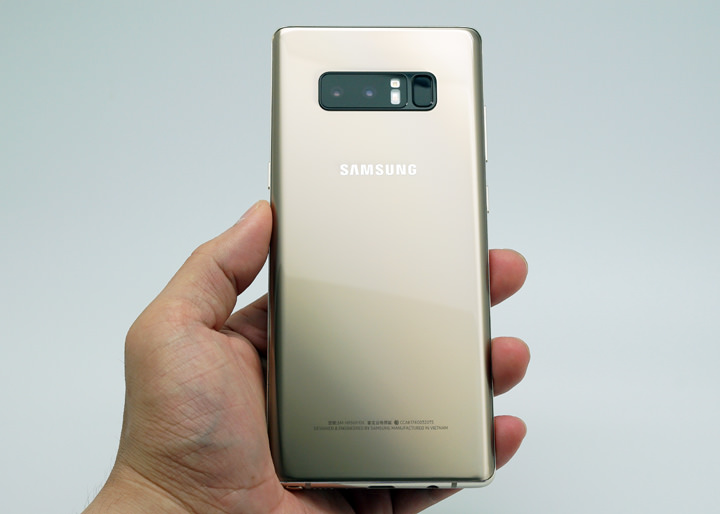 [Unbox] 台灣上市版 Samsung Galaxy Note8 星燦金款純開箱分享！ - 阿祥的網路筆記本