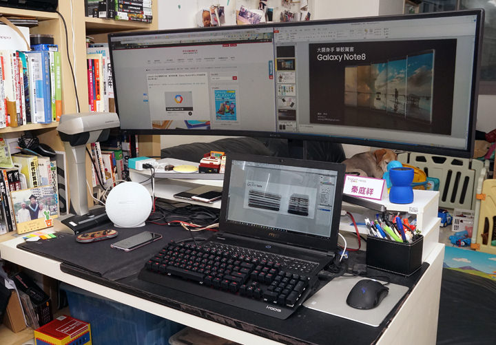 [Unbox] 一台抵兩台！不僅遊戲體驗爽感十足，更讓是工作好夥伴：三星全球首款49吋32:9 超寬曲面電競螢幕「CHG90」開箱評測！ - 阿祥的網路筆記本