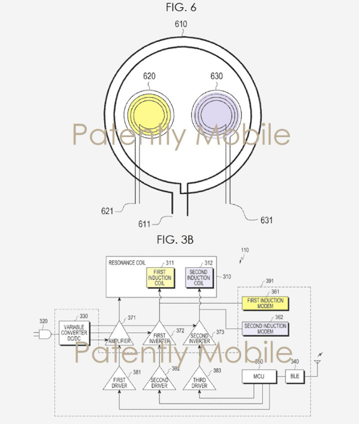 [Mobile] 三星新專利：具備磁感應與磁共振技術，可同時為兩項裝置無線充電的充電盤！ - 阿祥的網路筆記本