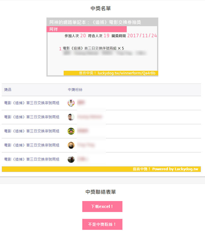 [Tools] 社群小編必備的開獎神器：Luckydog 開獎機使用教學！ - 阿祥的網路筆記本