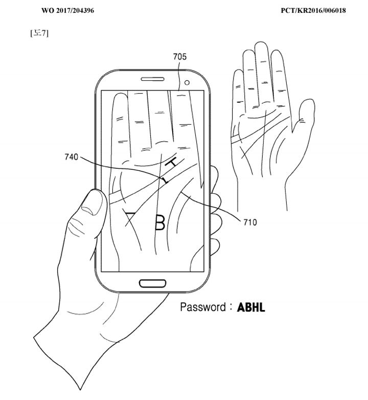 [Mobile] 指紋掃描、虹膜掃描之外…三星新專利帶來了「掌紋掃描」？常忘密碼的金魚腦有救了！ - 阿祥的網路筆記本