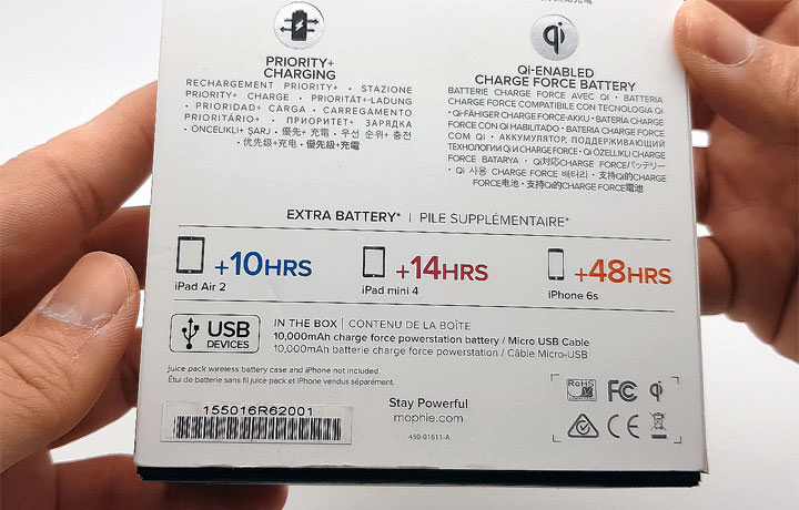 [Unbox] 無線充電也能隨身帶著走！mophie Charge Force powerstation 10,000 mAh 無線充電行動電源開箱！ - 阿祥的網路筆記本