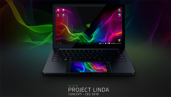 [Mobile] 讓手機變身筆電？電競大廠 Razer 於 CES 2018 展出「Project Linda」概念套件！ - 阿祥的網路筆記本