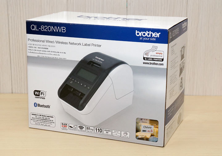 [Unbox] 功能完整，泛用性極高且低成本的企業管理利器：Brother QL-820NWB 高速無線標籤列印機深度評測！ - 阿祥的網路筆記本