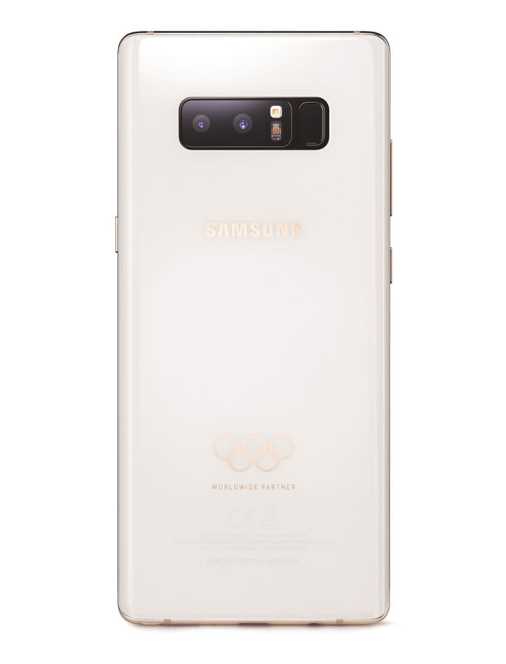 [Mobile] 三星推出 2018 平昌冬奧限量 Galaxy Note8 特別版，致贈所有與會者！ - 阿祥的網路筆記本