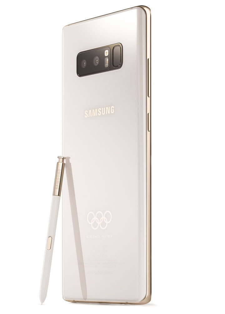 [Mobile] 三星推出 2018 平昌冬奧限量 Galaxy Note8 特別版，致贈所有與會者！ - 阿祥的網路筆記本