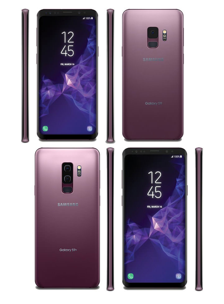 [Mobile] 爆料大神曝光三星 Galaxy S9 & S9+清晰渲染圖！紫色與藍色款都超美的！ - 阿祥的網路筆記本