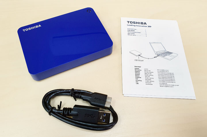 [Unbox] 多彩時尚，提供大容量讓你一次買足的行動硬碟：Toshiba Canvio Advance 先進碟 V9 開箱分享！ - 阿祥的網路筆記本