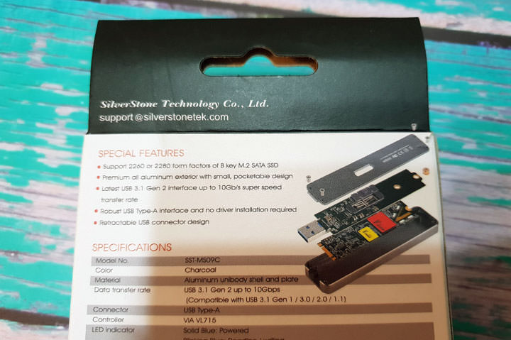 [Unbox] 退役 SSD變身高速隨身碟！銀欣 MS09 外接式 M.2 SATA SSD外接盒開箱！ - 阿祥的網路筆記本