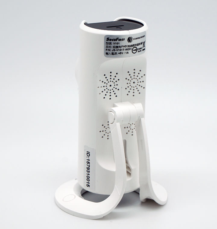 [Unbox] 對高 CP 值！180 度魚眼鏡頭視野超廣闊：SecuFirst V101 超廣角 FHD 無線網路攝影機產品開箱與使用心得分享！ - 阿祥的網路筆記本