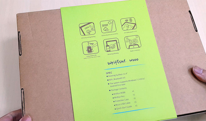 [Unbox] 尺寸更大更好揮灑！鉅瞻科技 Writfun W300 無線電紙板開箱評測！單機儲存超方便，連結電腦還能變身感壓數位板！ - 阿祥的網路筆記本