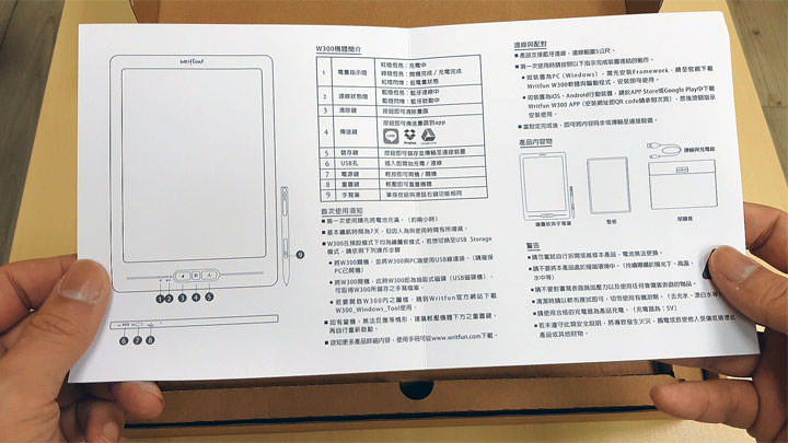 [Unbox] 尺寸更大更好揮灑！鉅瞻科技 Writfun W300 無線電紙板開箱評測！單機儲存超方便，連結電腦還能變身感壓數位板！ - 阿祥的網路筆記本