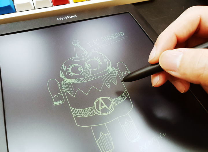 [Unbox] 尺寸更大更好揮灑！鉅瞻科技 Writfun W300 無線電紙板開箱評測！單機儲存超方便，連結電腦還能變身感壓數位板！ - 阿祥的網路筆記本