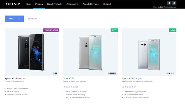 [Mobile] Sony Mobile 首款雙鏡頭旗艦 Xperia XZ2 Premium 閃電發表！預計今年夏天上市！ - 阿祥的網路筆記本