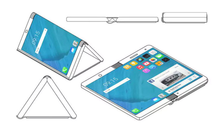 [Mobile] 下一世代的新手機趨勢？Motorola 也提出自家的可折疊式智慧型手機專利！ - 阿祥的網路筆記本