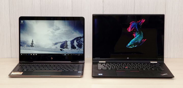 [NB] ThinkPad X1 Yoga V.S. HP Spectre x360 Conve：360 度多功能翻轉旗艦比一比！ - 阿祥的網路筆記本