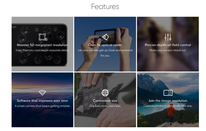 [Mobile] 3鏡頭、4鏡頭手機都不夠看？多鏡頭相機公司 Light 打算推出內建「9鏡頭」主相機的智慧型手機！ - 阿祥的網路筆記本