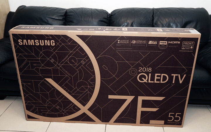 [Unbox] 2018 三星 55吋 QLED 量子電視Q7F開箱分享！不只眼界大開，更多智慧功能也令人刮目相看！ - 阿祥的網路筆記本