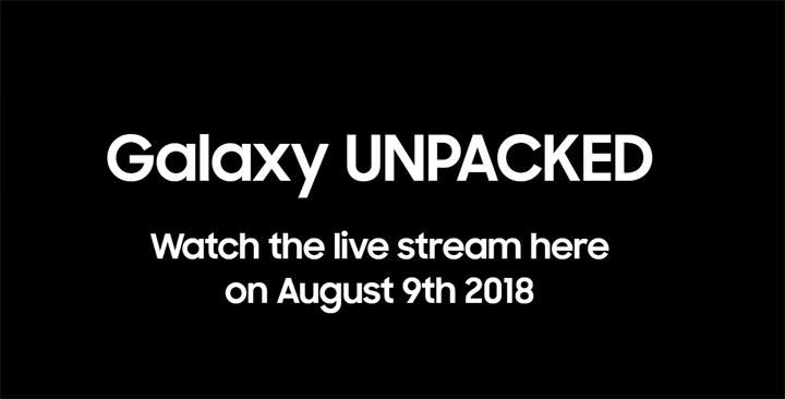 [Mobile] Galaxy Note9 即將登場！Galaxy Unpacked 產品發表會直播就看這裡！ - 阿祥的網路筆記本