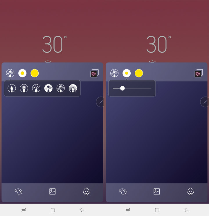 [Mobile] Galaxy Note9 「手寫動態貼圖」玩法多更多：新筆刷、雙色背景、整合 AR虛擬人偶…還能選擇輸出格式！ - 阿祥的網路筆記本